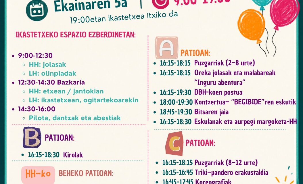 IKASTOLA EGUNA 2026